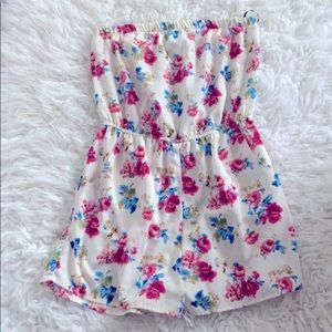 Forever 21 strapless romper